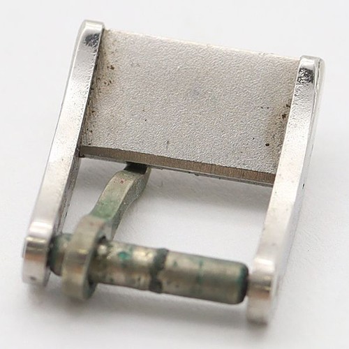 BAUME & MERCIER Genuine Buckle Ladies' Watch Strap Band Parts Silver Color 8mm - Picture 3 of 3