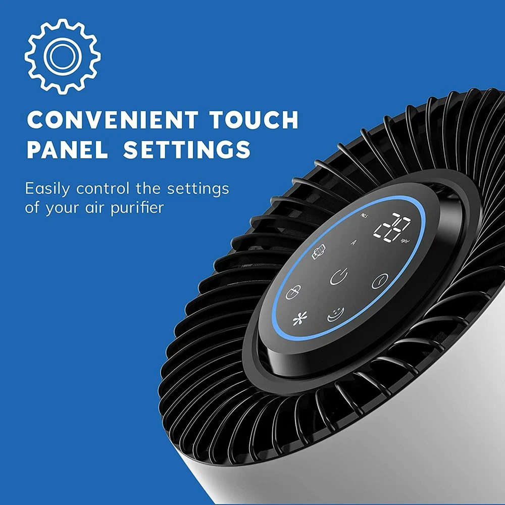 Air Purifier for Home Large Room with Auto Sensor and HEPA H13 Filter with Clean