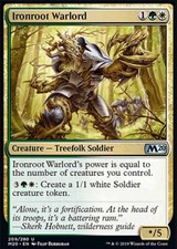MTG Magic the Gathering Ironroot Warlord (209/357) Core Set 2020 LP