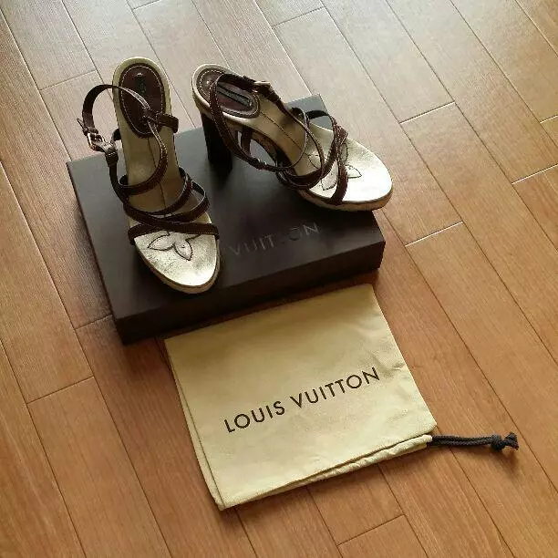 Louis Vuitton Brown Sandals