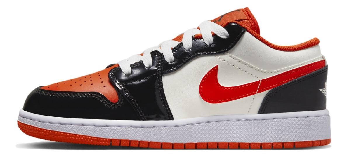 Размер 6Y - Кроссовки Nike Air Jordan 1 Low (GS) на Хэллоуин DV1335-800