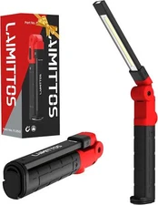 Rechargeable Work Light 2200mAh Magnetic LED Work Light Foldable Flashlight with