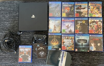 ps4 pro 1tb mit vielen spielen