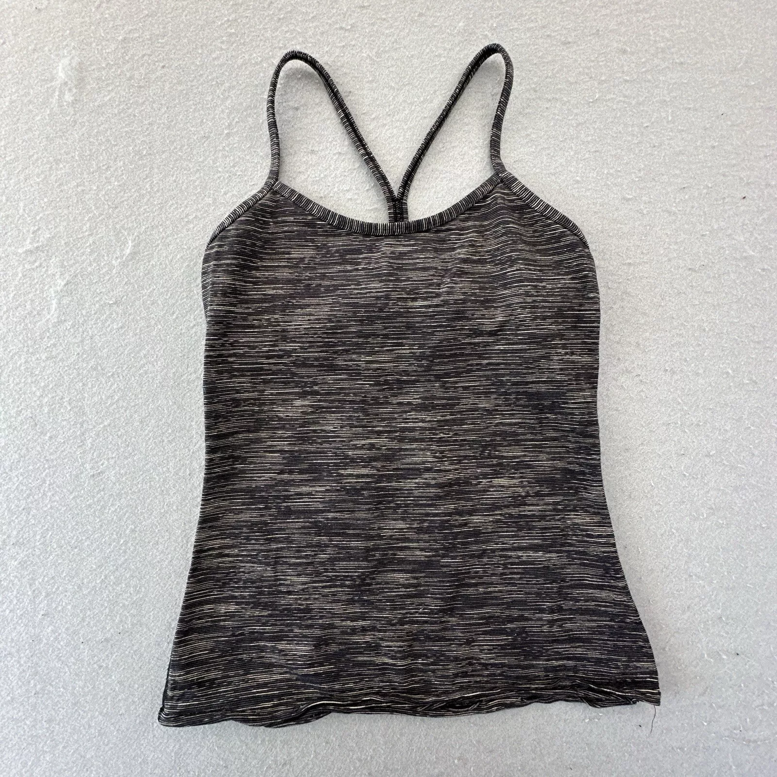 lululemon power y dramatic static built in bra tank-top