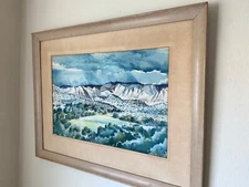 VICTOR PETRY CALIFORNIA ARTISTS PAINTING VINTAGE MID CENTURY MODERN ERA