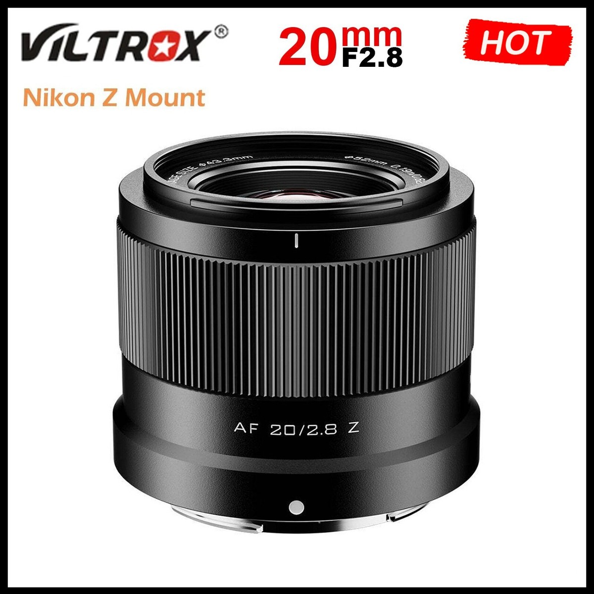 VILTROX 20mm F2.8 Z Nion Zマウント用美品