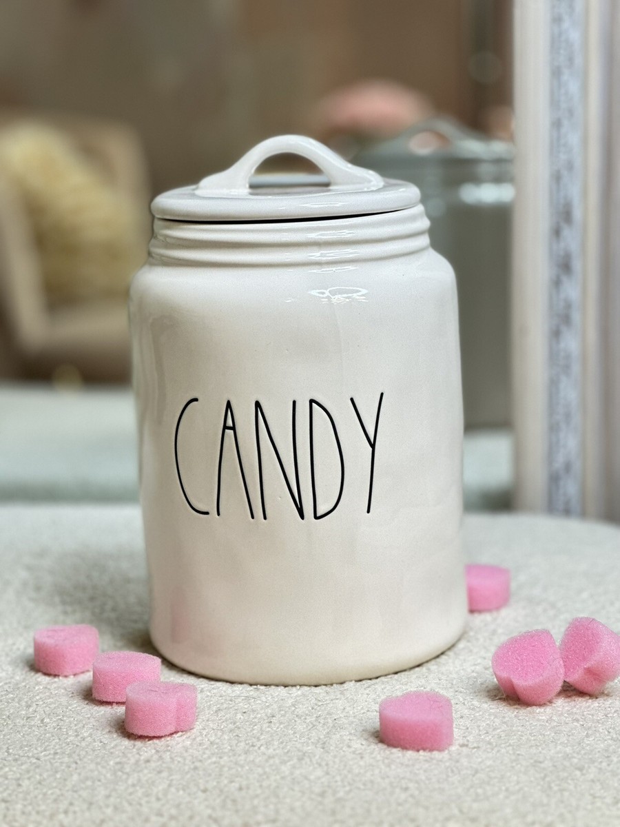 Rae Dunn Cookie, Candy,Flour, Coffee, Canister Set of 4, 2pc-8