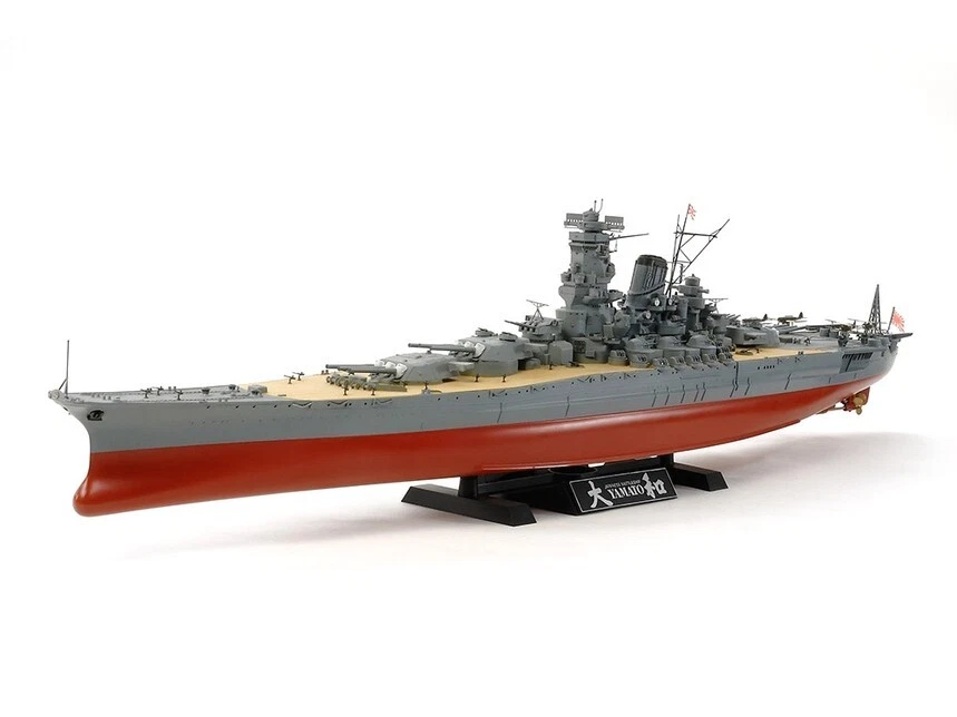 Nave Yamato corazzata militare giapponese kit tamiya 78030 modellino 1-350 - Immagine 2 di 2