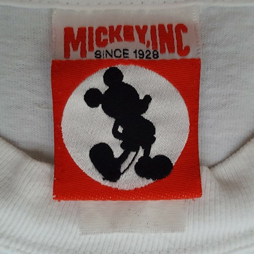 Vintage 1990s Mickey Inc. Disney Epcot TEST TRACK White Cotton S T-Shirt. RARE - Picture 7 of 12