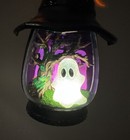 Bath & Body Works Halloween Witch Hat Ghost Haunted Scene WallFlower Plug/Light — photo 8