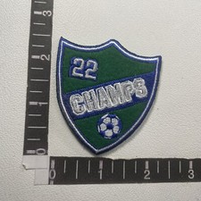   22 CHAMPS  Soccer Patch 09E9