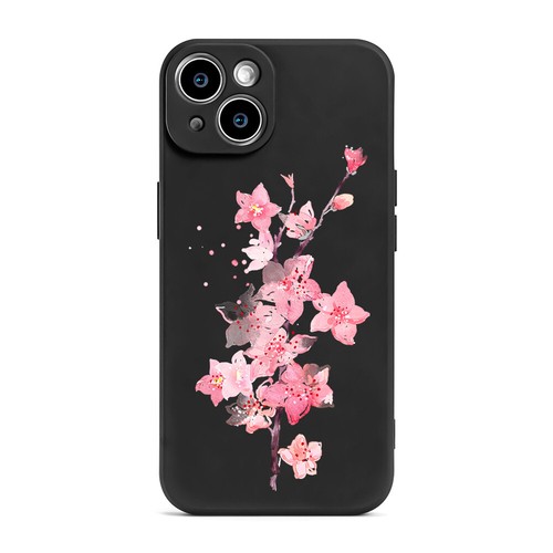 Patterned Flora Back Case For iPhone 16 Pro Max 16e 15 14 13 12 11 Pro Max Plus - 第 10/15 張圖片