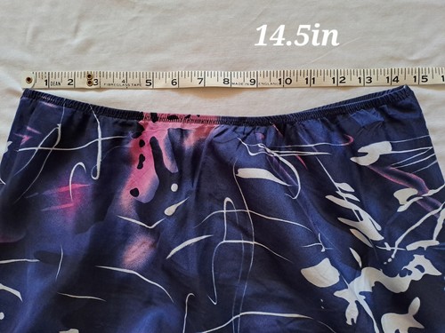 Peter Hahn Seidenmischung schöne Bluse & Rock Set Größe 10 Taille 29" - Bild 8 von 10