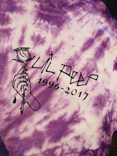Custom Lil Peep TieDye T-shirt | eBay