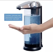 Secura 17oz/500ml Premium Touchless Battery Operated Electric Automatic Soap