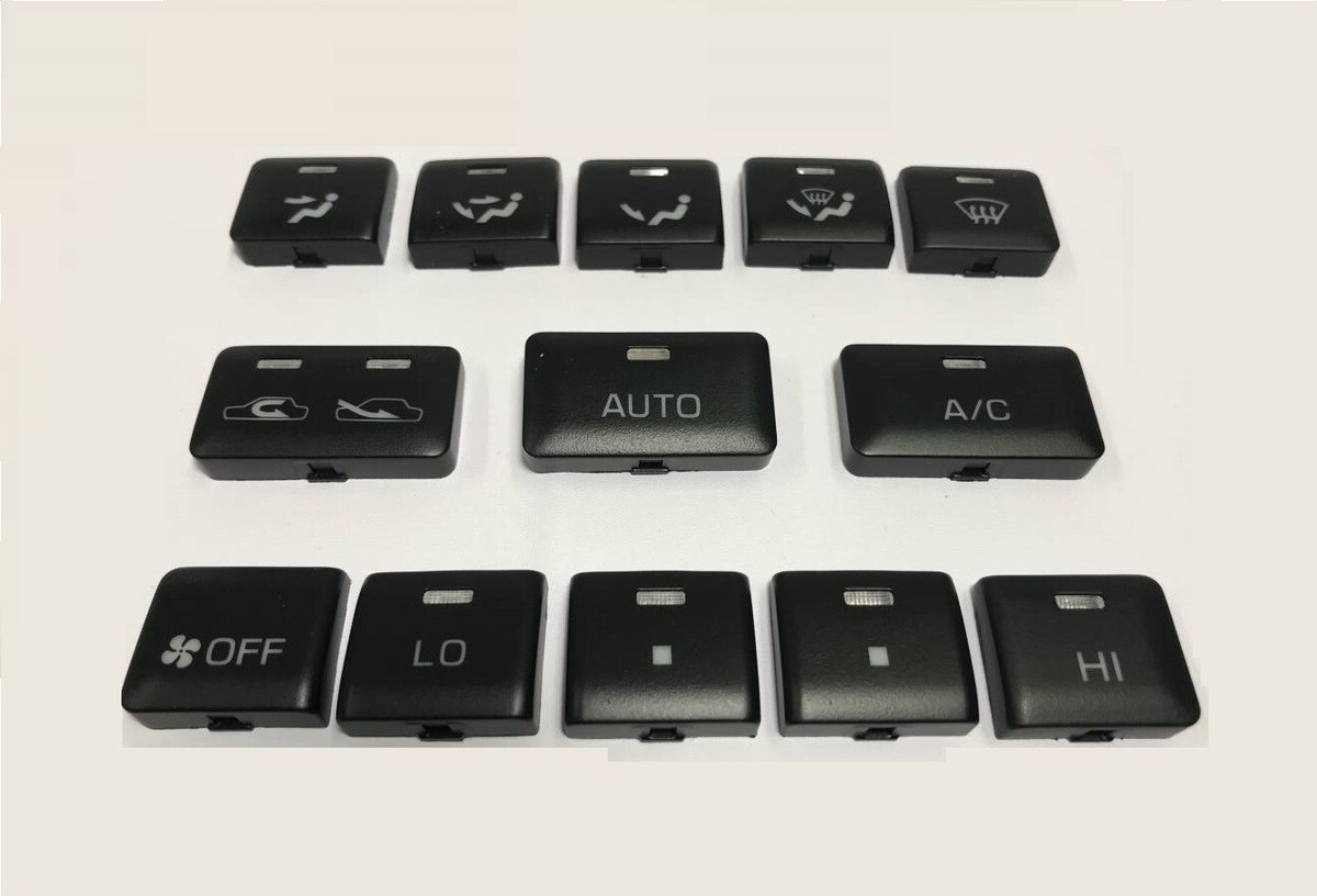 TOYOTA GENUINE AC Climate Control Switch Button Set Land Cruiser