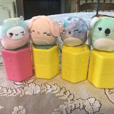Micromallows 2.5'' Squishmallow Lot Of 4 Different With Tag