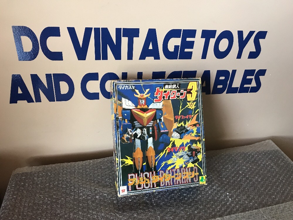 Clover Push Daitarn 3 Deluxe Transforming Robot W/Box