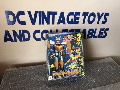 Clover Push Daitarn 3 Deluxe Transforming Robot W/Box Vintage Shogun Warriors - 第 1/12 張圖片