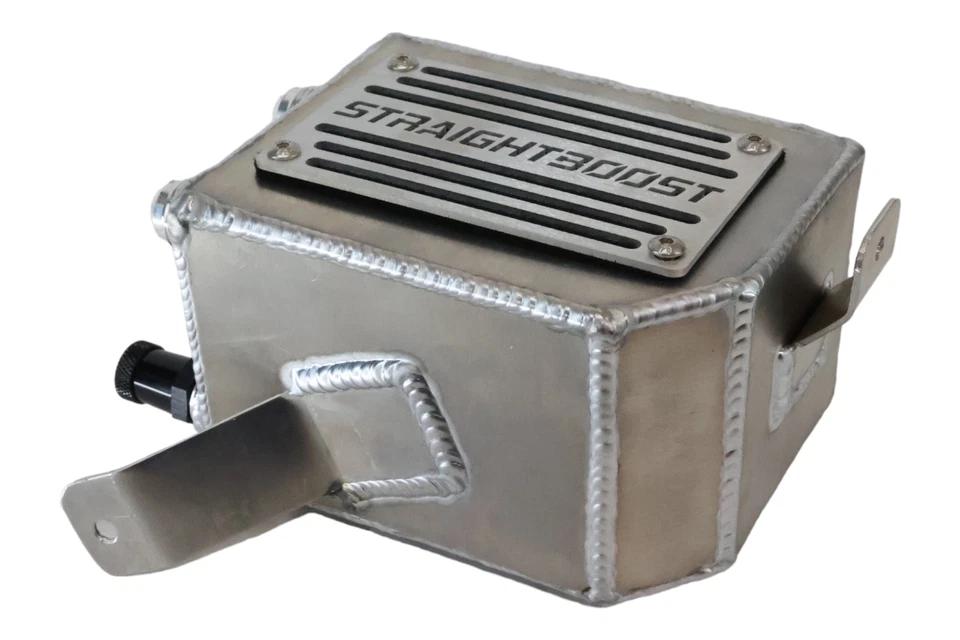 Tanque de vapor de lata de captura de aceite de aluminio personalizado SBP para Mazda RX-7 FC FC3S V2 1986-1991 Foto 4 de 4