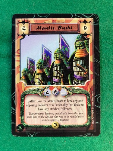 LEGEND OF THE FIVE RINGS, L5R CCG - (JADE EDITION) SINGLE CARDS - Picture 31 of 73