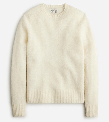 Pull En Laine Col Rond J.Crew Pour Homme - Taille L Gris - Occasion Très Bon état