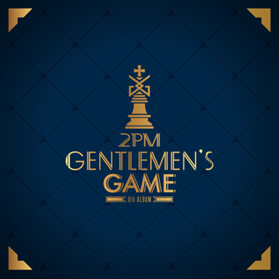 2PM [GENTLEMEN'S GAME] 6th Album NORMAL Ver CD+68p Photo Book+Card K-POP SEALED