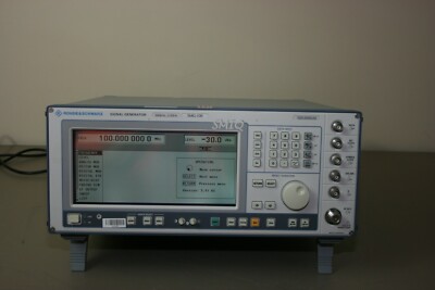 Rohde Schwarz SMIQ03B with Faders Loaded w Options Warranty, Recent Calibration