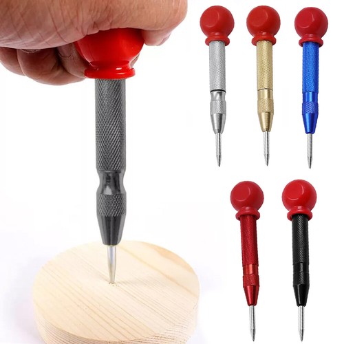 1PC Automatic Center Punch Strikes Surface Hammer Spring Loaded Breaker - Picture 4 of 21
