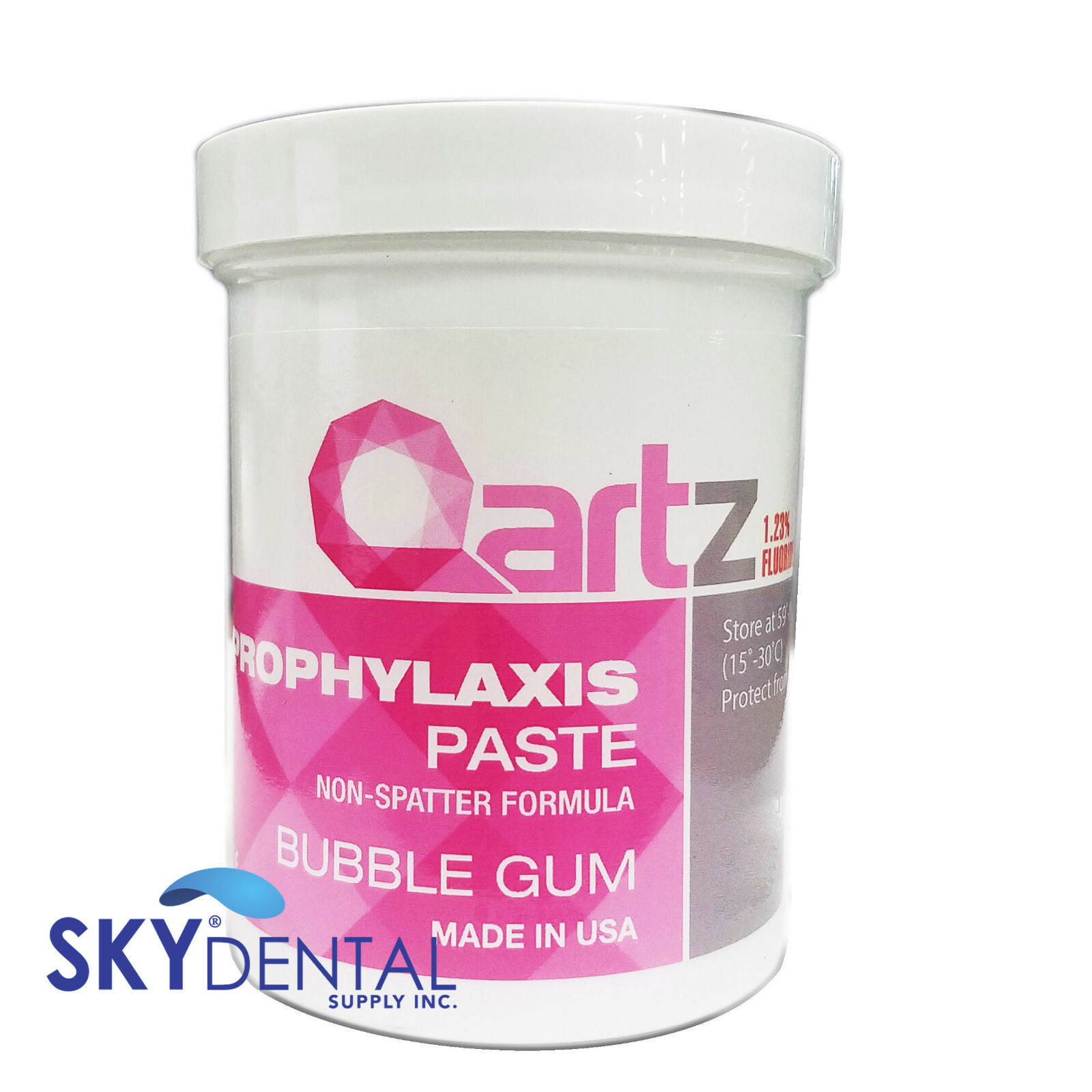 Dental Prophy Paste Jar NonSpatter Formula Corse Medium Fine 3.5