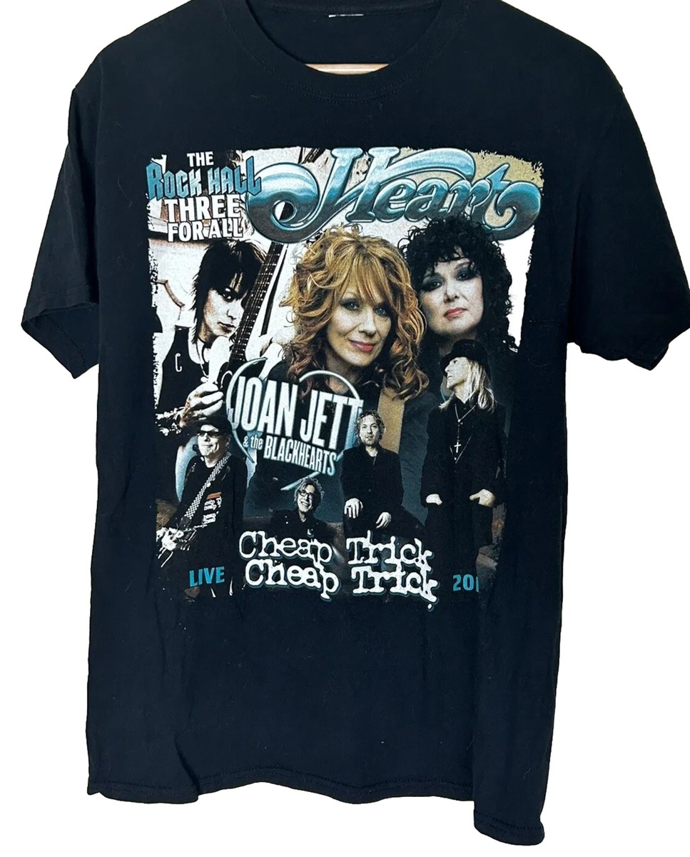 90s】JOAN JETT Tシャツ US/Mサイズ M&O Knits Joan Jett & The