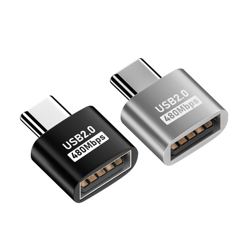 USB-C Male to USB A Female Adapter Converter OTG Type C Android Phone ...