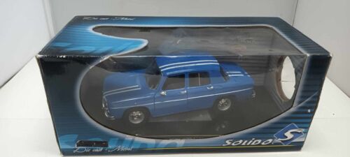 Renault 8 R8 Gordini 1300 - 1966 Blu Solido 1:18 Usato + Box 1/18 - Imagen 13 de 15