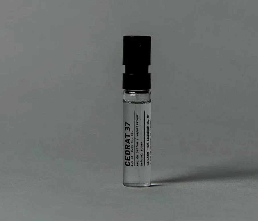 Le Labo CEDRAT 37 City Exclusive EDP 0,05 oz/1,5 ml DOBLE TALLA muestra NUEVO Foto 2 de 2