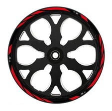Autocollant de jante RC pour Aprilia Tuono 660 / V4 rouge