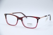 NEW JONES NEW YORK J244 PINK GRADIENT RECTANGULAR AUTHENTIC EYEGLASSES 49-16