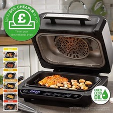Image of Daewoo 8 In 1 Combination Air Fryer & Health Grill, Healthy Smokeless Cooking 4L