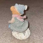 Winter decoration - Bear and a Penguin in the snow — photo 4