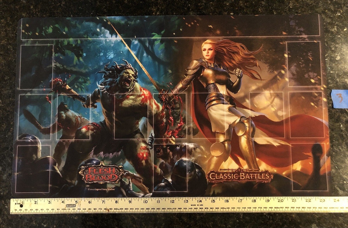 Flesh and Blood TCG Classic Battles Rhinar vs Dorinthea