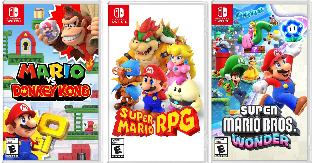 Super Mario Bros. Wonder & RPG セット Nintendo Super Mario Bros. Wonder, Action & Adventure