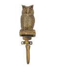 Brass Hooks Hangers Holder Mounted Coat Wall Owl Home Decor Toilet Multi-Purpose