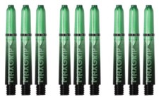 3 Sets XQMax Max Grip Gradient Short Dart Shafts – Ships w/ Tracking - Green