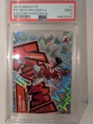 2023 Panini Absolute #1 Patrick Mahomes II KABOOM! Horizontal PSA 9