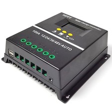 4000W 100A MPPT Solar PV Regulators 12V/24V/36V/48V LCD Solar Charge Controller