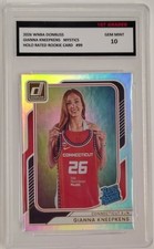 Panini 2026 WNBA Donruss Gianna Kneepkens Sun Rated Rookie HOLO #99 GEM MINT 10