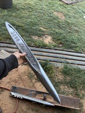 1957 57 Chevy Pickup Truck 3200 Fender Chrome Trim Emblem