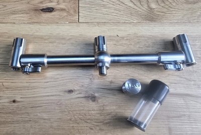 JAG Stainless 316 2 Plus 1 Front XL Adjustable Buzz Bar 200mm-365mm Top Cond