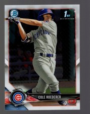 2018 Bowman Draft Chrome Prospects #BDC-125 Cole Roederer