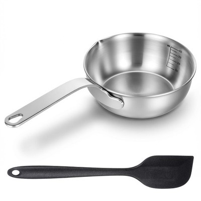 5.1-Inch Mini Egg Pan, 304 Stainless Steel Mini Sauce Pan, Omelet Frying Pans