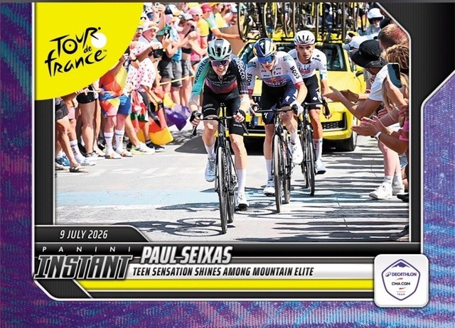 2026 Panini Instant Tour de France 19 Paul Seixas Rc Rookie  1/1 Confirmed